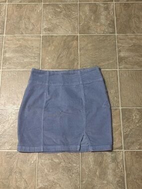 SO Lavender Corduroy Mini Skirt Size 13
